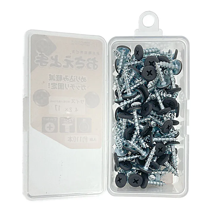 木工用造作ビスおさえ上手 黒 4.2×17mm 110本