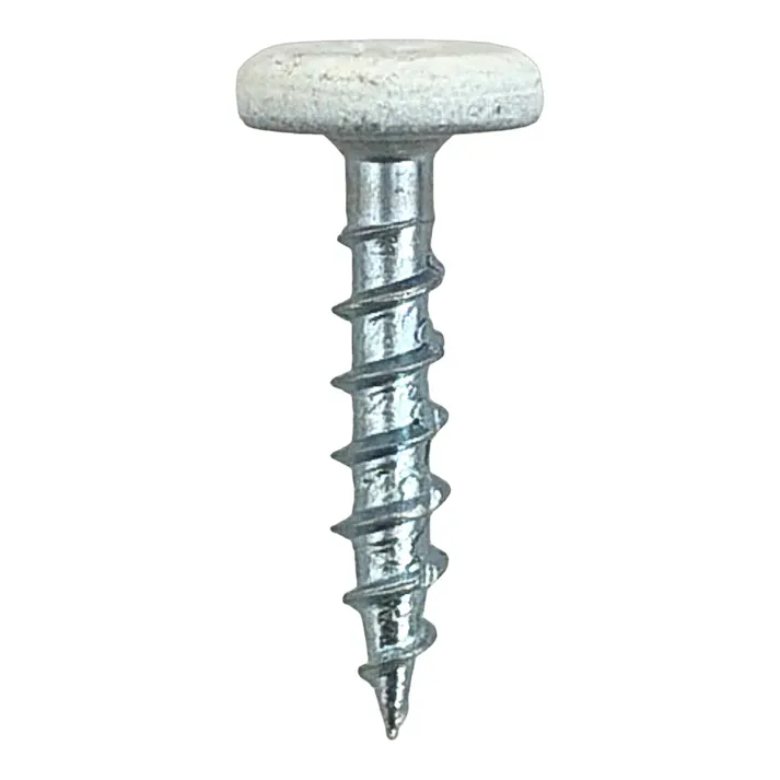 木工用造作ビスおさえ上手 白 4.2×21mm 約100本
