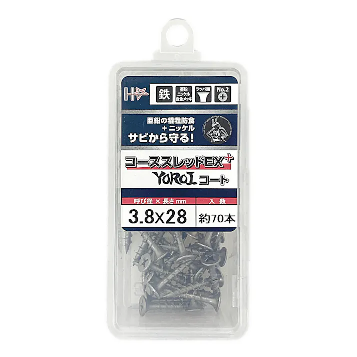SHC コーススレッドEX+ 3.8×28mm 約70本