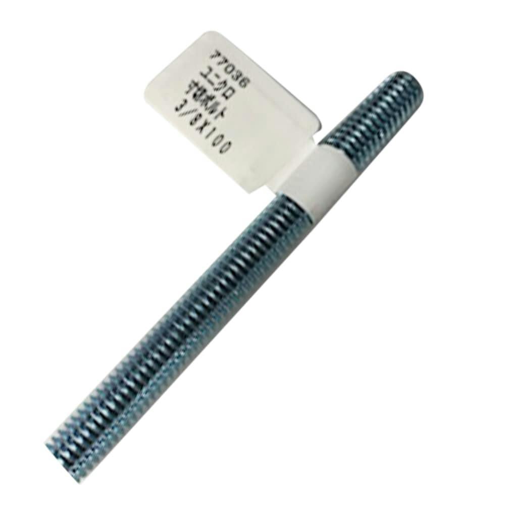 ユニクロ 寸切りボルト W3/8×100mm ユニクロ(ボルト) ユニクロ 寸切りボルト W3/8×100mm ユニクロ(ボルト)