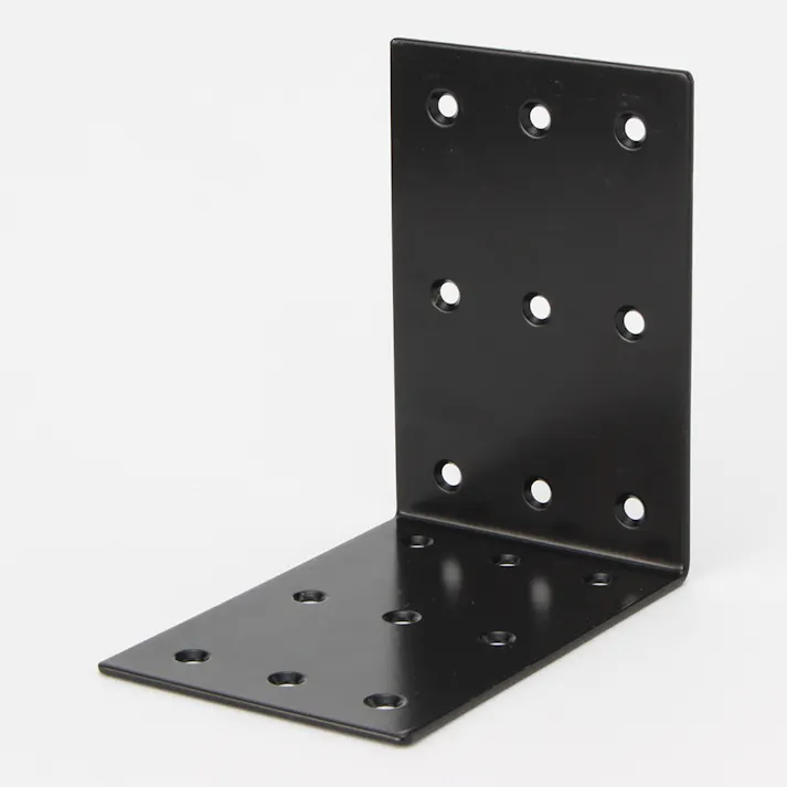 2×4金物 L型 2×80×120×120 黒