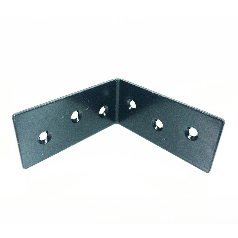 2×4金物 L型 2×35×75×75 黒 | 建具金物 通販 | ホームセンターの