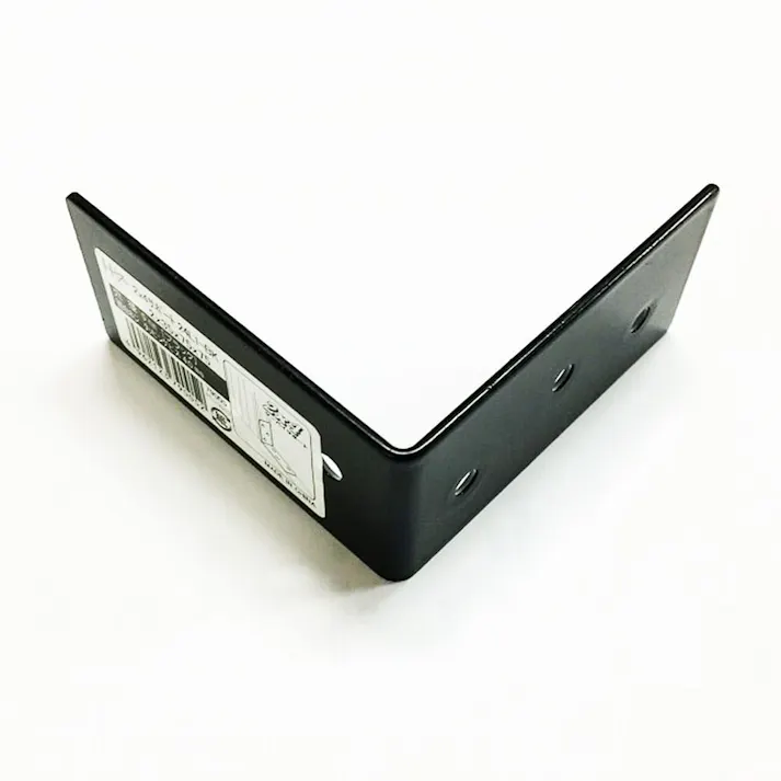 2×4金物 L型 2×35×75×75 黒