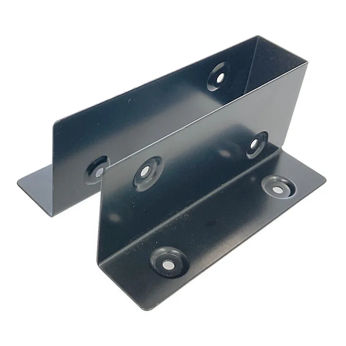 1×4サポート 受けタイプ 縦 羽付14U5-BK