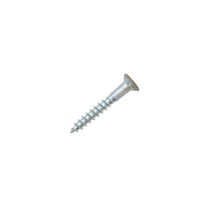 BMネジカラー木ねじ 皿頭 鉄/ユニクロめっき 薄茶 2.7×20mm 14本
