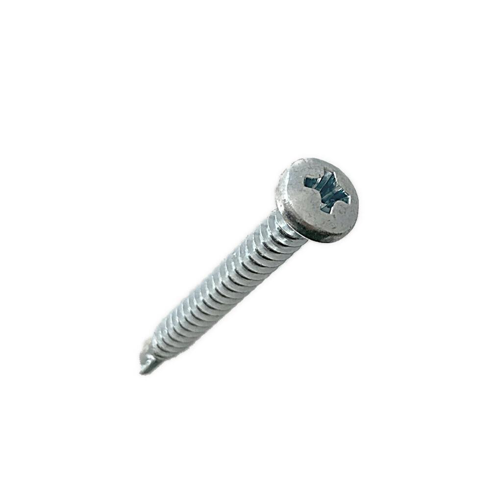 へびろて HP刃JIS十字穴付きドリルねじ 三価ユニクロ ナベ頭 4.2×38mm 4入