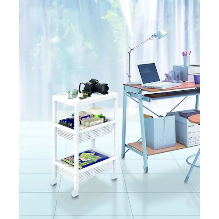 【CAINZ-DASH】不動技研 テーブルワゴン TW-3S W F2452 015132【別送品】