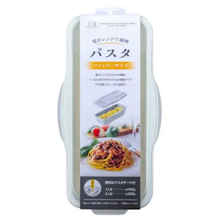 電子レンジで調理 パスタ ファミリーサイズ