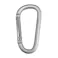 ALUMINUM CARABINER D型カラビナ シルバー