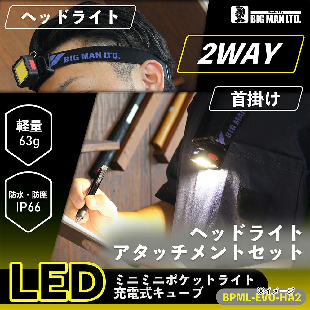 ビックマン Bigman LEDミニミニポケットライトセット | 作業工具・作業