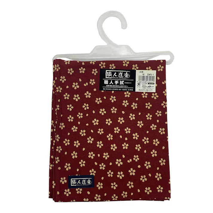 ビッグマン Bigman 職人道楽 職人手拭い 桜 D#5-1