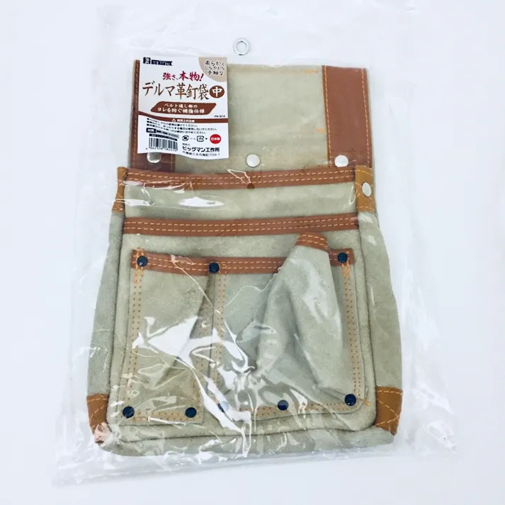 ビッグマン Bigman デルマ革釘袋 中 PK-914