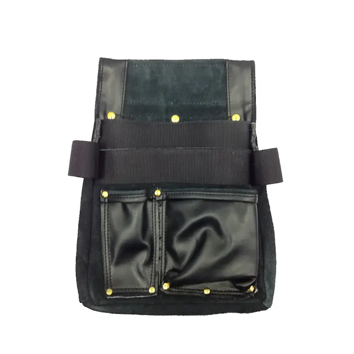 ビッグマン Bigman 黒革釘袋金鋲大工具差付 PK-921