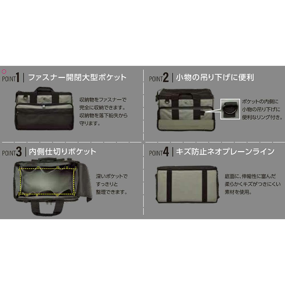 ビッグマン Bigman ツールバッグWF Msize ITB-22 | 作業工具・作業用品