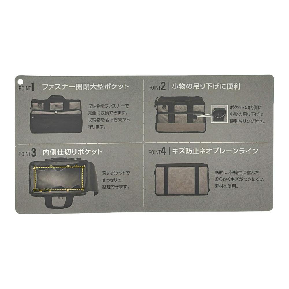 ビッグマン Bigman ツールバッグWF Msize ITB-22 | 作業工具・作業用品