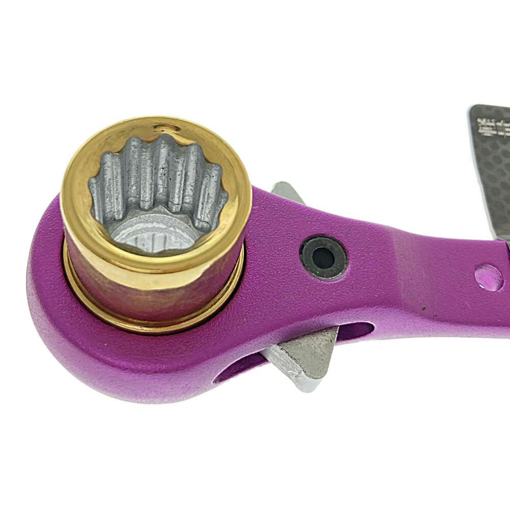 ビッグマン Bigman アルミ両口ラチェット ATS-300 17×19mm | 作業工具