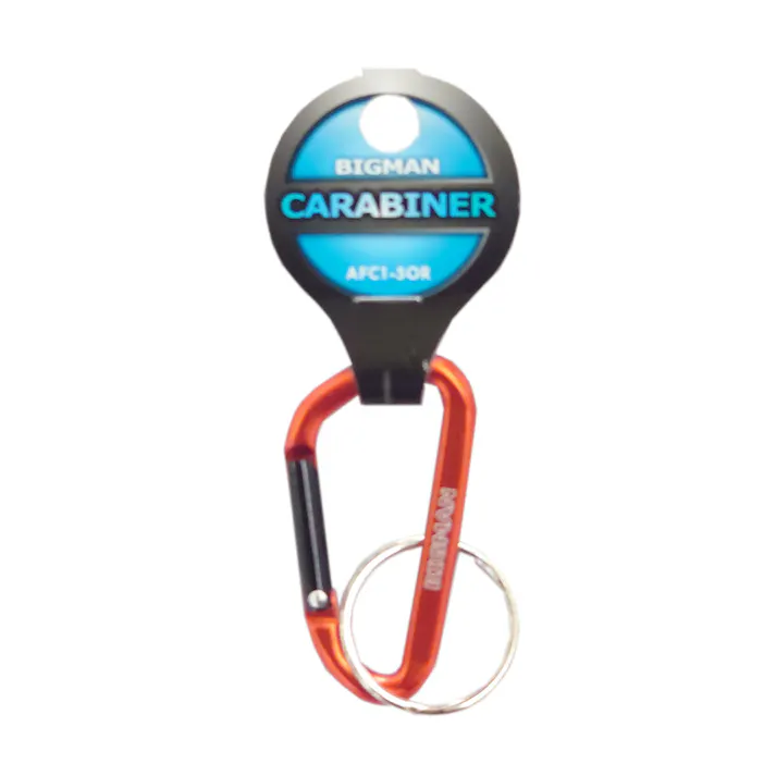 Bigman カラビナ CARABINER 50mm オレンジ AFC1-5OR