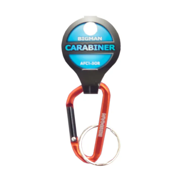 Bigman カラビナ CARABINER 50mm オレンジ AFC1-5OR