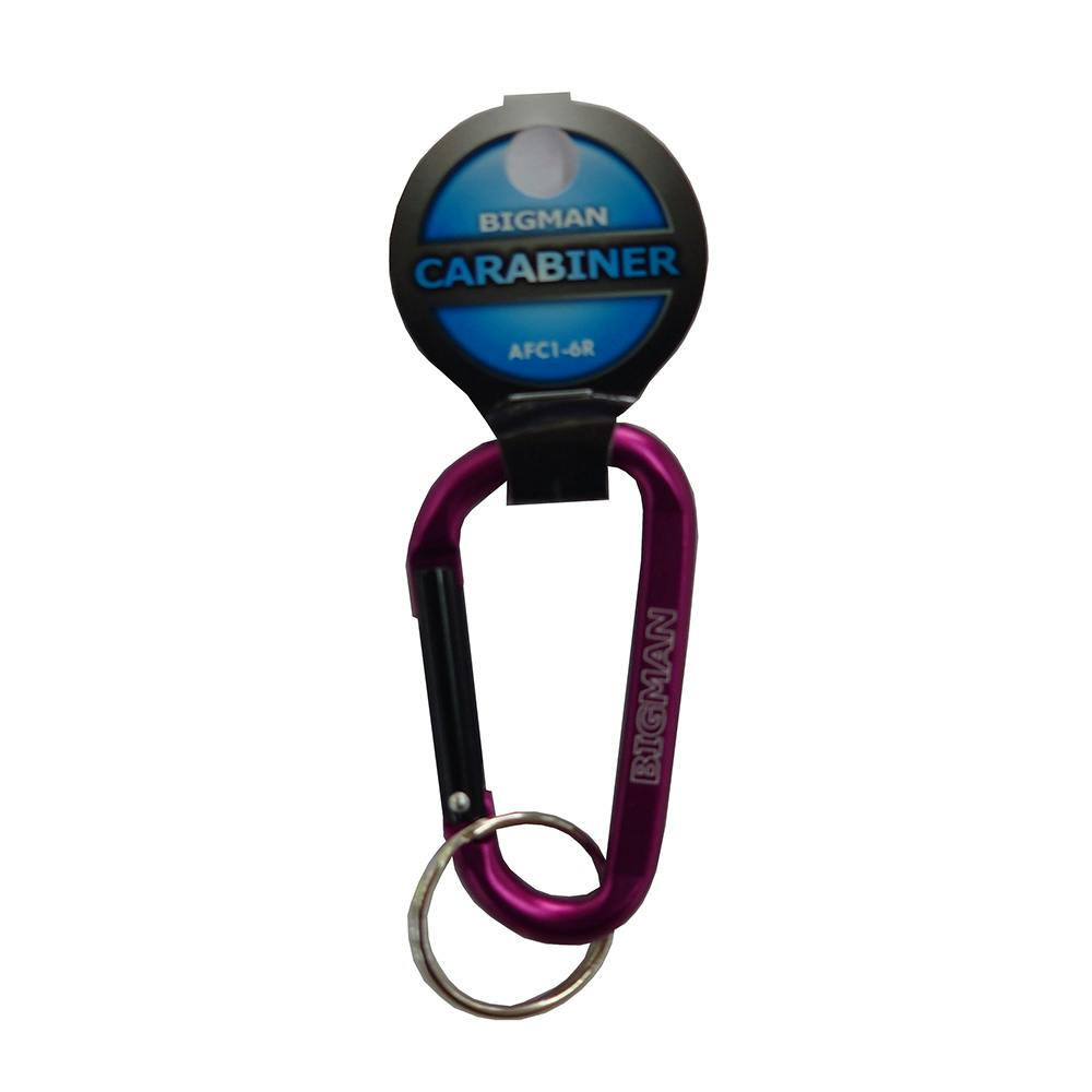 Bigman カラビナ CARABINER 60mm レッド AFC1-6R