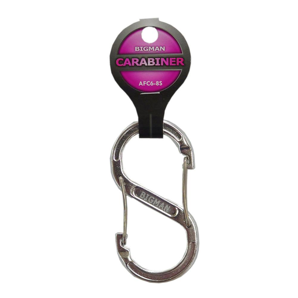 Bigman カラビナ CARABINER 80mm シルバー AFC6-8S