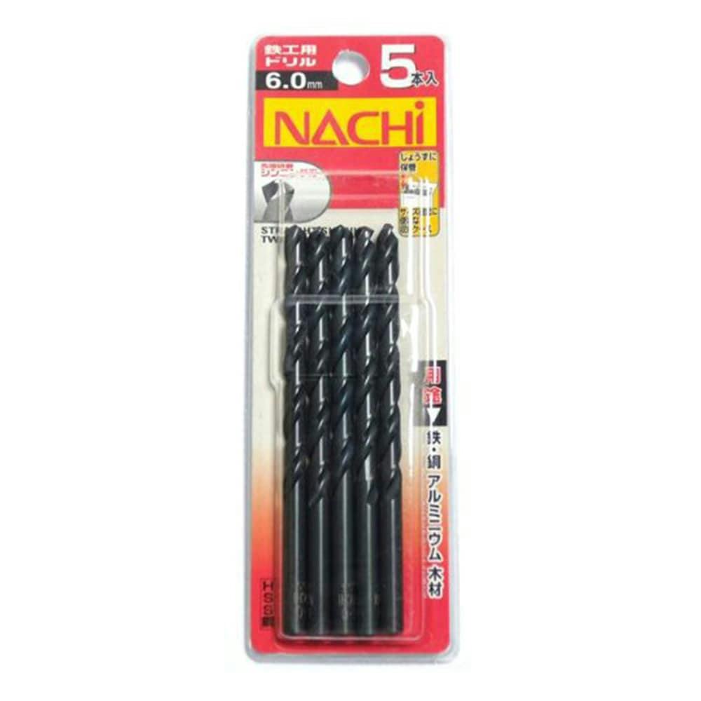 ナチ 鉄工用ドリル シンニング 6.0mm 5本入 | 電動工具 通販