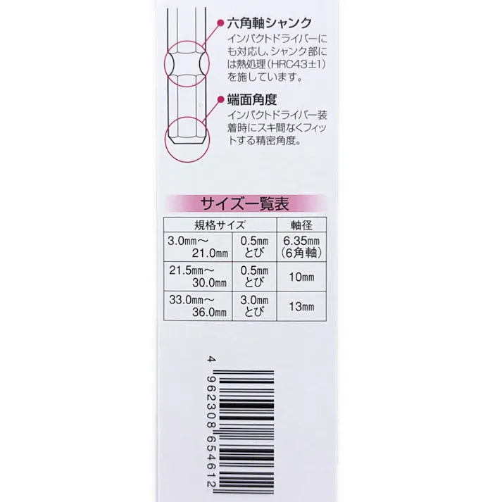 S大 木工用ドリルミドルビット 6.0mm