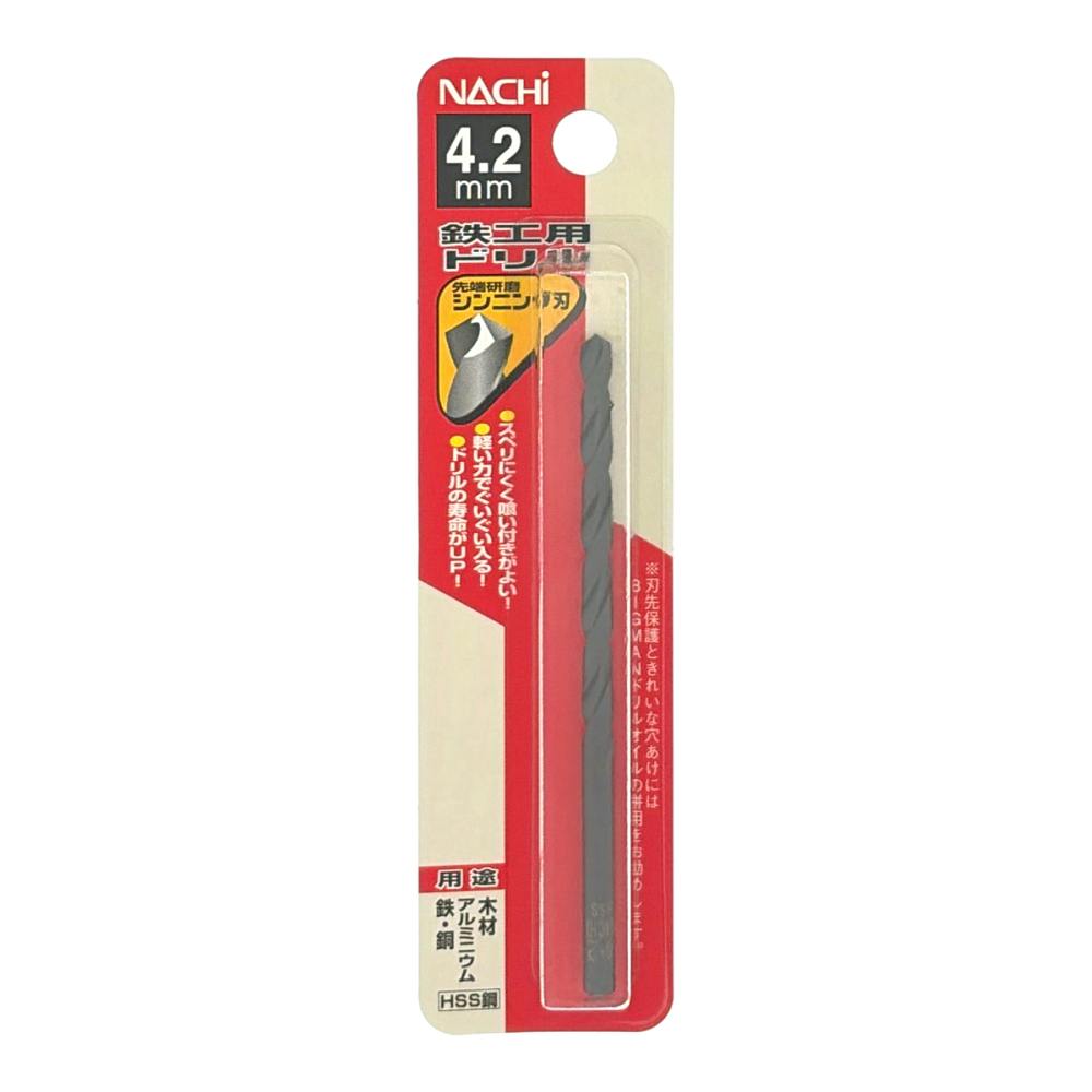 ナチ 鉄工用ドリル シンニング 4.2mm | 電動工具 通販
