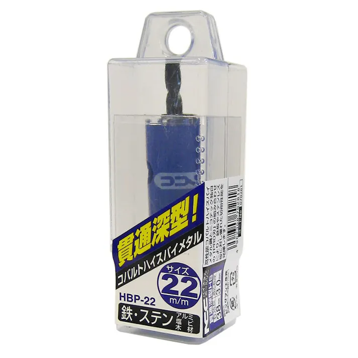 ニコテック NCC 貫通ホールソーバイメタル HBP-22