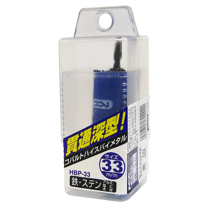ニコテック NCC 貫通ホールソーバイメタル HBP-33