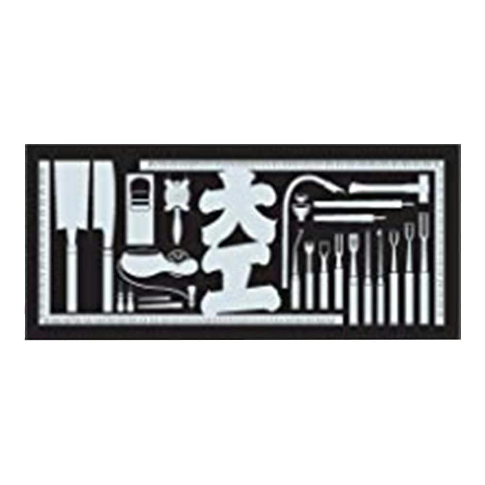 ビッグマン Bigman 職人ステッカー 大工 60mm×140mm 097305