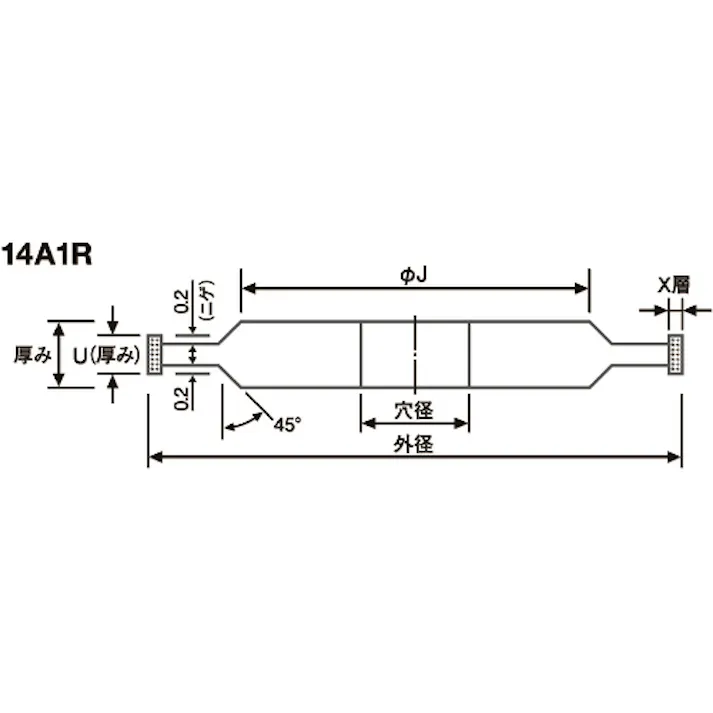 【CAINZ-DASH】ノリタケカンパニーリミテド 金型の達人ダイヤ CBC170 300X25(U20)X127 1A1DPROM30060【別送品】
