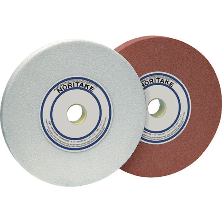 【CAINZ-DASH】ノリタケカンパニーリミテド 汎用研削砥石 WA60K赤 255X25X19.05 1000E62550【別送品】