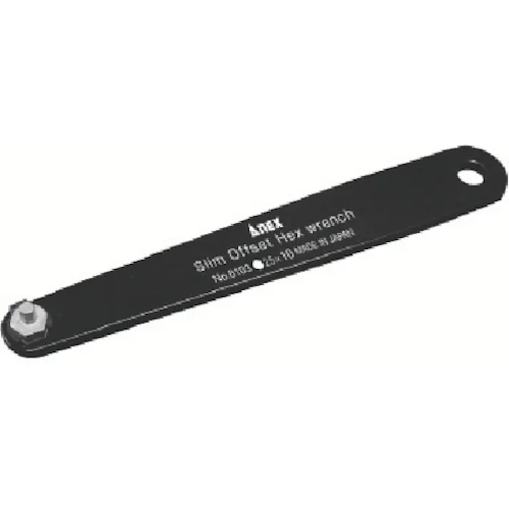 【CAINZ-DASH】アネックスツール スリムオフセット六角レンチH2.5×10 6103-2.5MM-10【別送品】