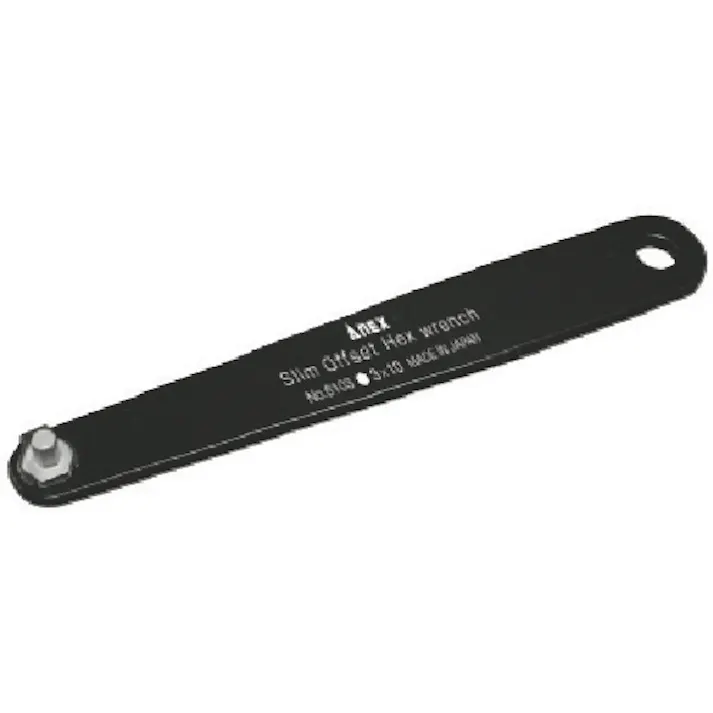 【CAINZ-DASH】アネックスツール スリムオフセット六角レンチH3×10 6103-3MM-10【別送品】