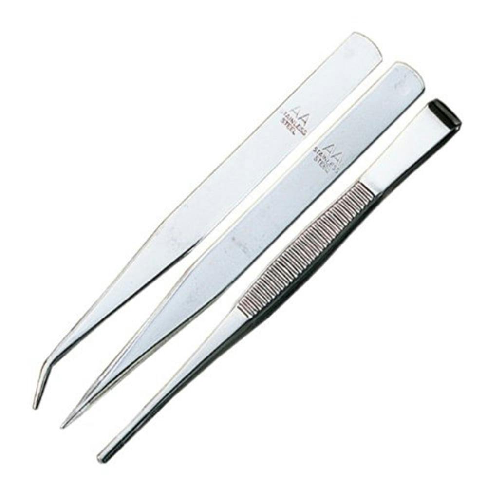 ANEX アネックス ステンレスピンセツト 1093 3本組 | 作業工具・作業