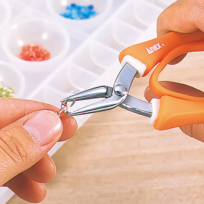 【CAINZ-DASH】アネックスツール ラバーグリップヤットコ 片丸タイプ135mm 252【別送品】