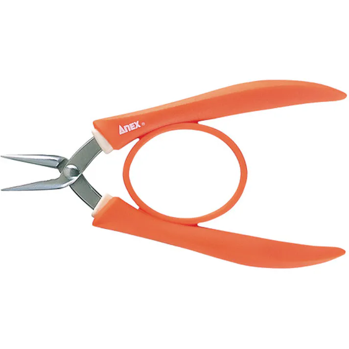 【CAINZ-DASH】アネックスツール ラバーグリップヤットコ 片丸タイプ135mm 252【別送品】