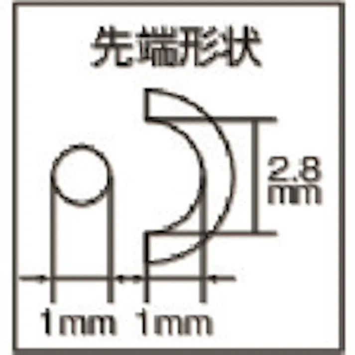 【CAINZ-DASH】アネックスツール ラバーグリップヤットコ ピン曲げタイプ135mm 256【別送品】