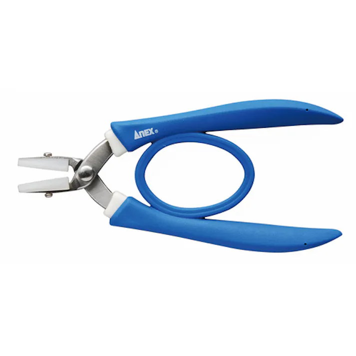 【CAINZ-DASH】アネックスツール ラジオペンチ(ステンレス) ナイロンカバー付 ラバーグリップヤットコ 標準タイプ(平・平) 全長135mm 251-N【別送品】