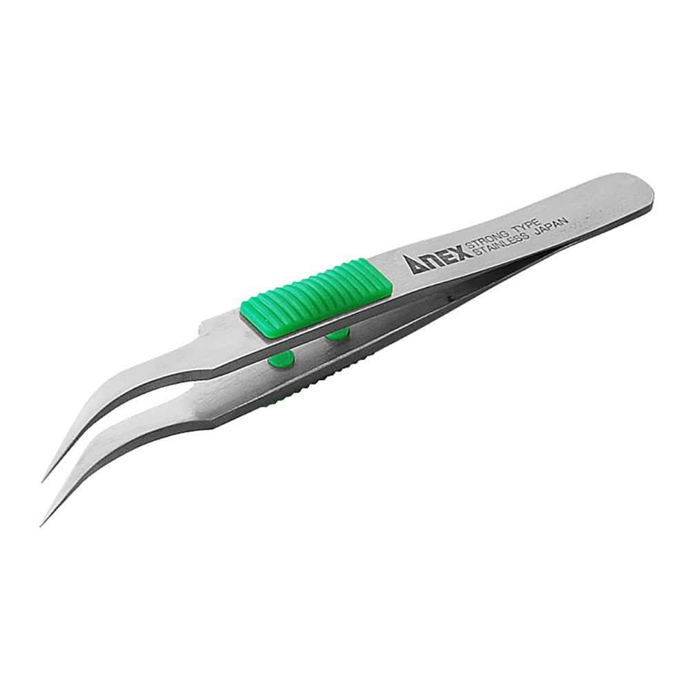 ANEX アネックス ラバーグリップ付ステンレスピンセット 先細鷲