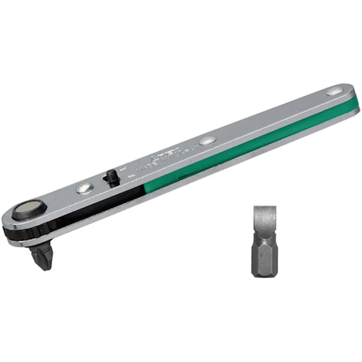 【CAINZ-DASH】アネックスツール ストレート型 オフセットラチェットドライバー 425【別送品】