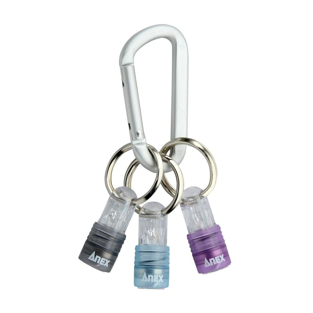 ANEX アネックス クイックホルダー 青・黒・紫セット カラビナ付 AQH-S2 3PCS ドリルアクセサリー ANEX アネックス クイックホルダー 青・黒・紫セット カラビナ付 AQH-S2 3PCS ドリルアクセサリー