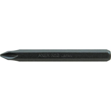 【CAINZ-DASH】兼古製作所 インパクトドライバー用ビット　＋２×８０　対辺８ｍｍ六角軸【別送品】