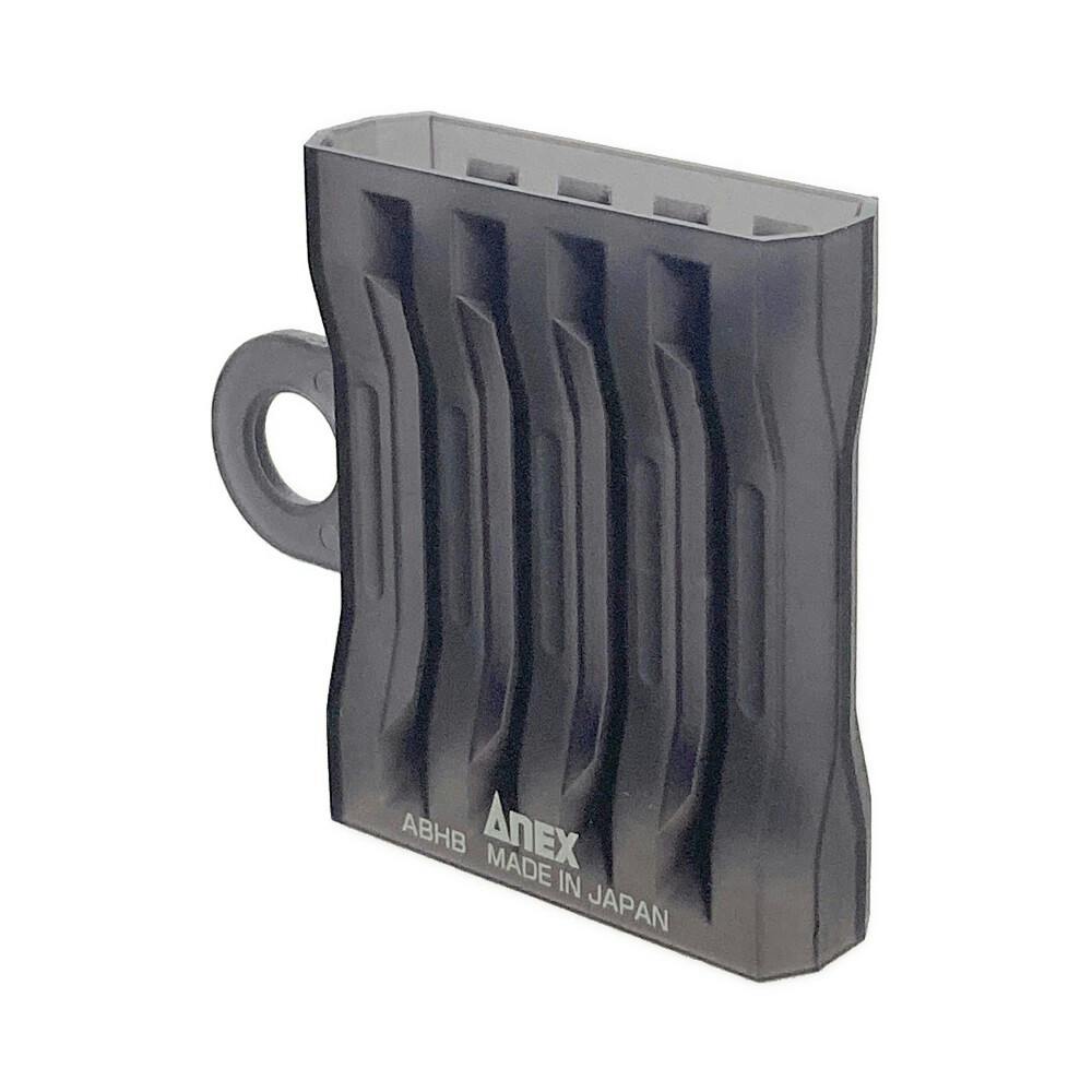 ANEX アネックス ビットホルダー クリアブラック ABHB-5CK 5本組