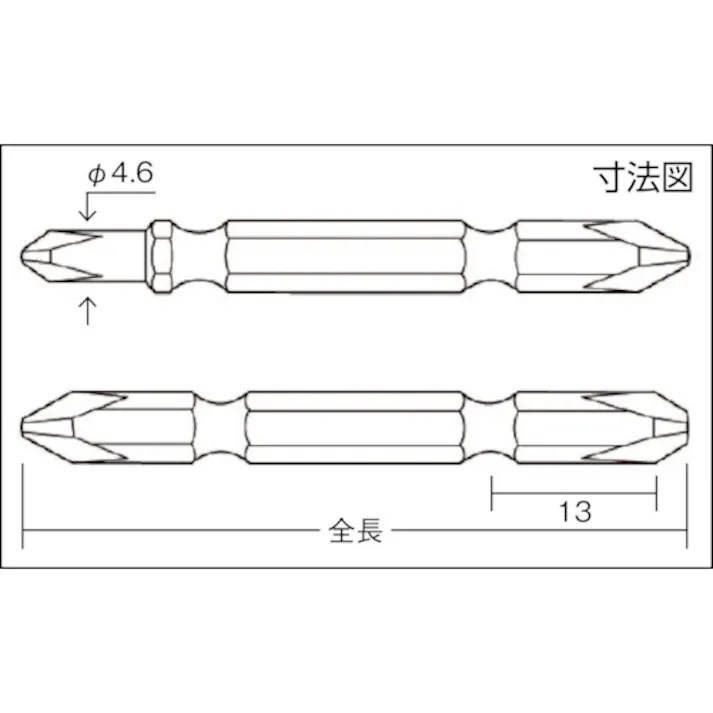 【CAINZ-DASH】アネックスツール ハイパービット2本組 コンビタイプ AHPM-1326S【別送品】