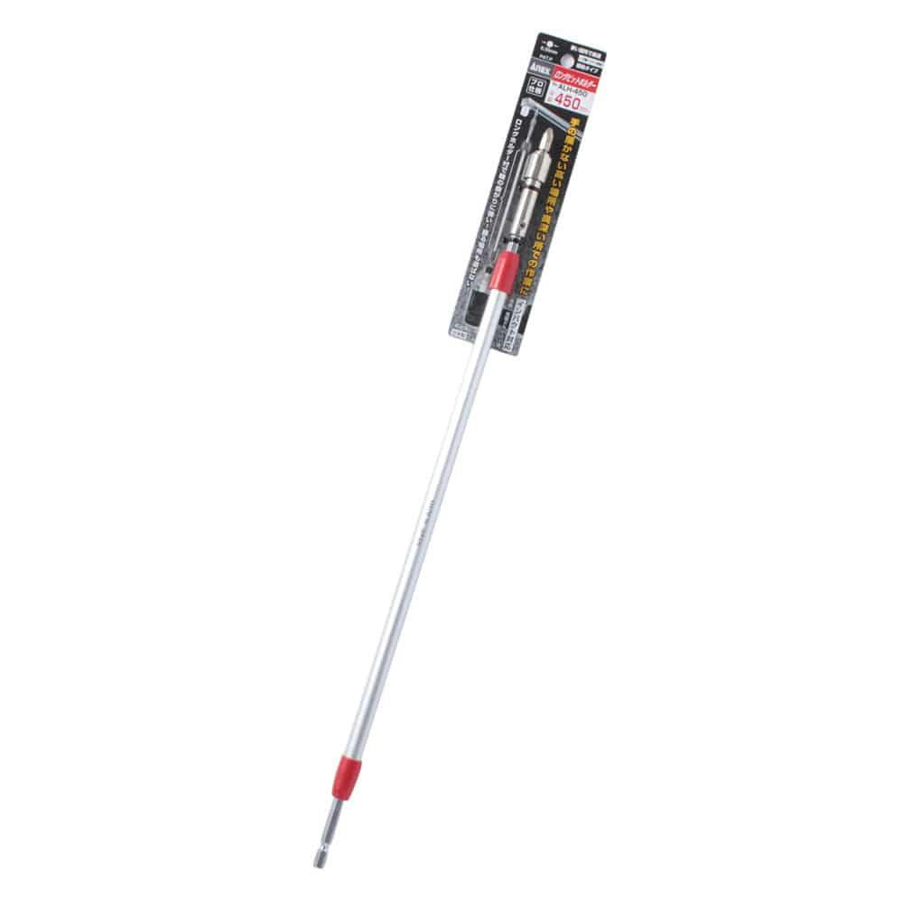 ANEX アネックス ロングビットホルダー 450mm ALH-450 ドライバービット ANEX アネックス ロングビットホルダー 450mm ALH-450 ドライバービット