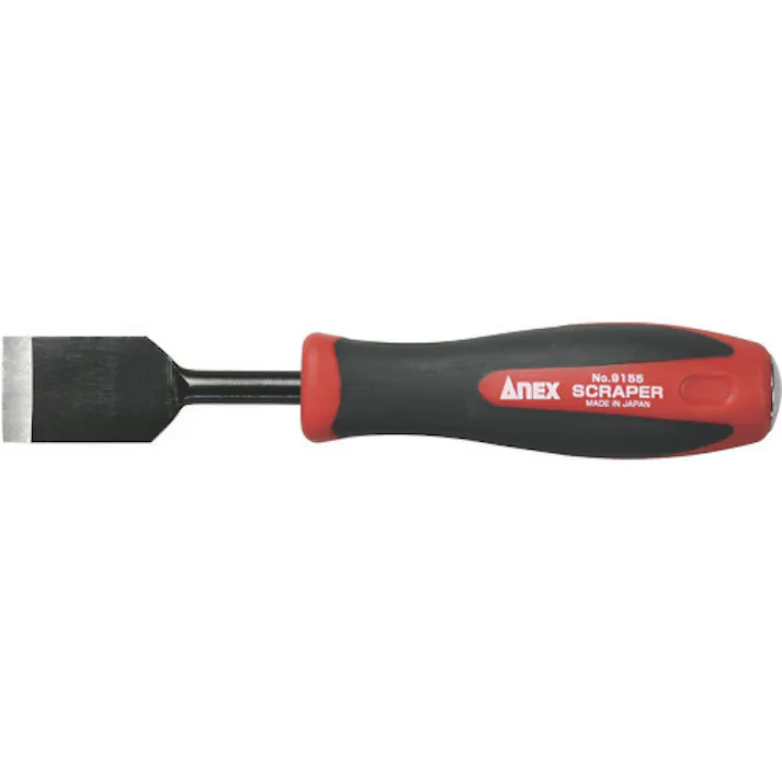 【CAINZ-DASH】兼古製作所 車輌整備用工具(エンジン関連) スクレーパー 先端幅25mm 軸長70mm 全長180mm 9155【別送品】