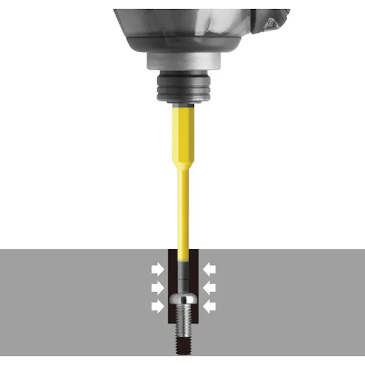 【CAINZ-DASH】アネックスツール なめたネジはずしビット 段付タイプ 1本組 M3.5~5ネジ用 全長90mm ANHD-290【別送品】