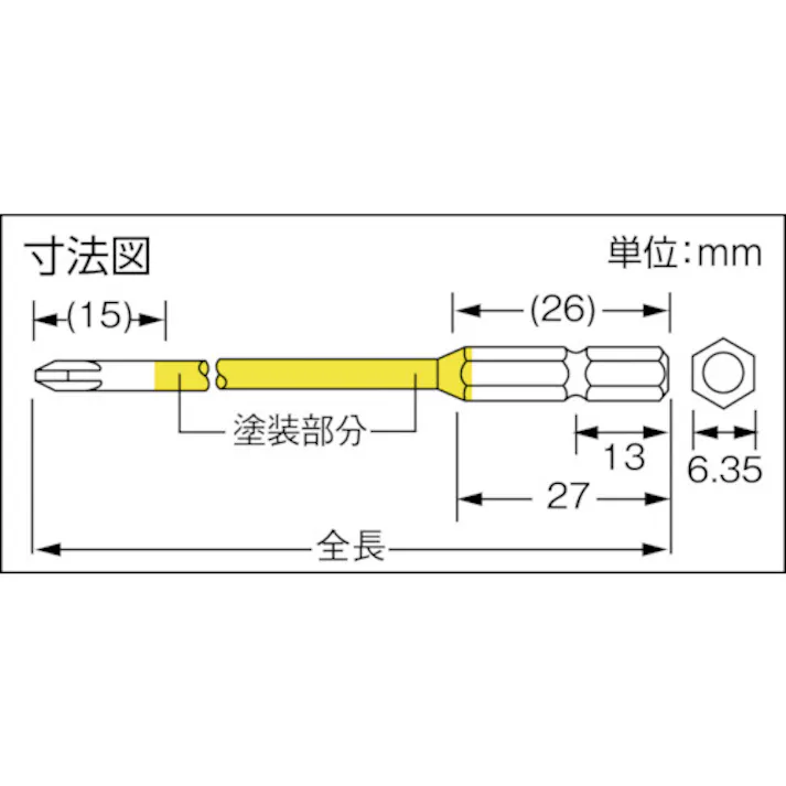 【CAINZ-DASH】アネックスツール カラービット5本組 段付+2×82 ACMD5-2082【別送品】