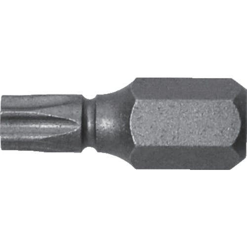 【CAINZ-DASH】兼古製作所 溝付超短ヘクスローブビット１本組　Ｔ２５×１９　（穴付） AK-51P-T25-19【別送品】